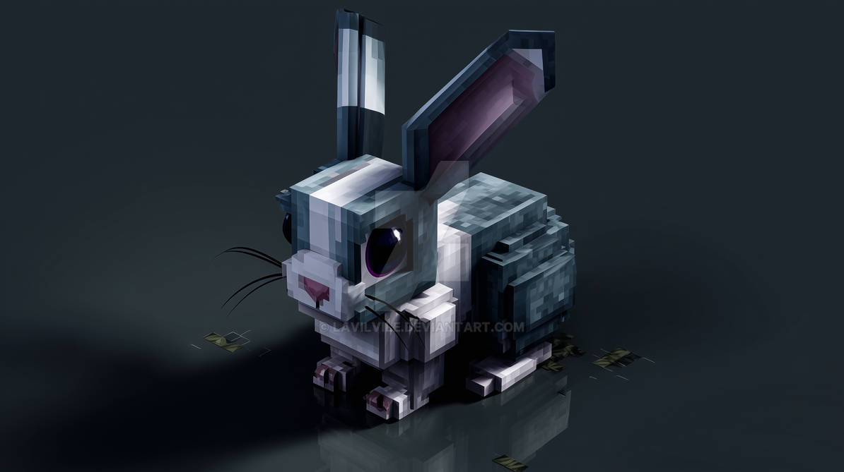 Blocky Rabbit Cartoon Network Block Bunny by LavilVile on DeviantArt