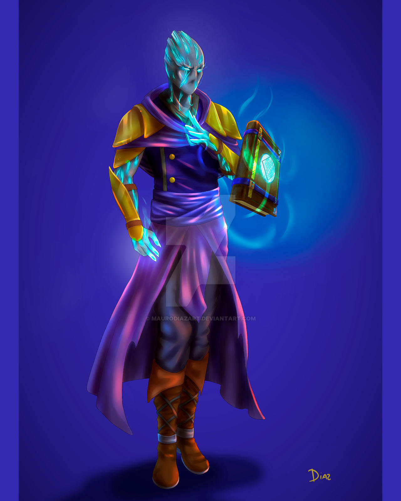 mage - animation by iyna08 on deviantart Images High... Mage by maurodiazart on DeviantArt