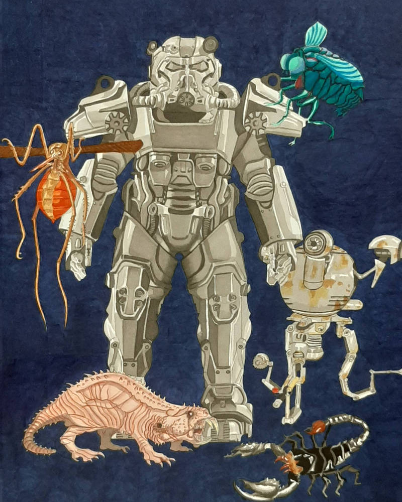 My fallout drawing by Yistria on DeviantArt