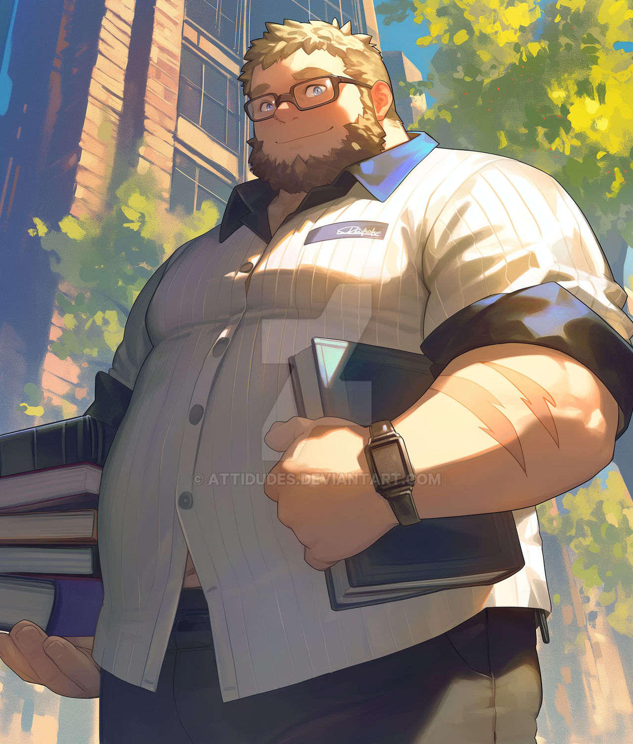 cute teacher by attidudes on DeviantArt