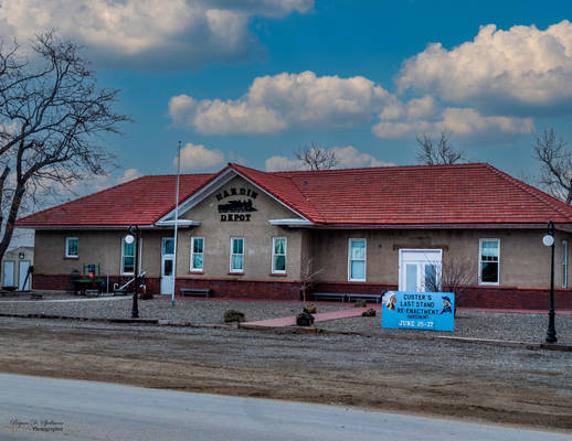 The Historic Hardin, Montana, CBandQ Depot