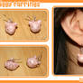 Piggy earrings