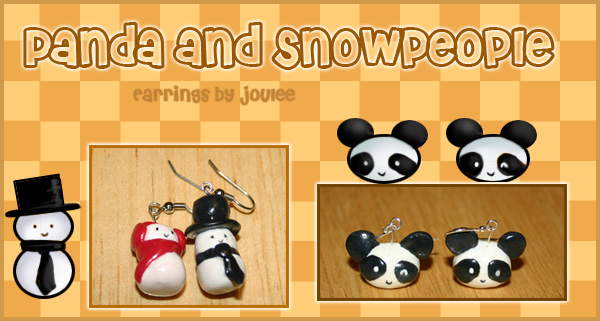 Panda and Snowpeople