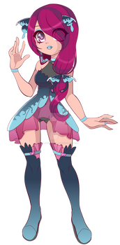 Pokemon Gijinka Adopt -- Lumineon -- OTA -- Open!