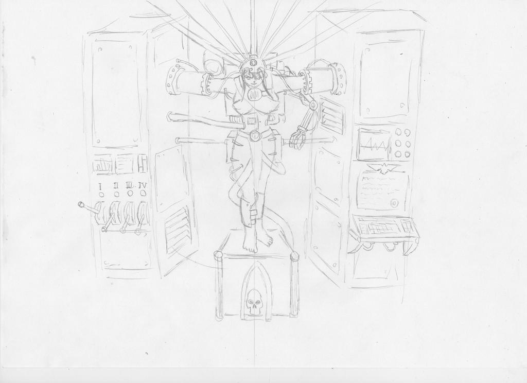 Machine Spirit Admin (work in Progress) by SigvardSteel on DeviantArt