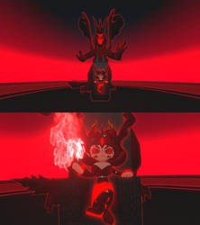 Scarlatta - Royal Throne and Dress