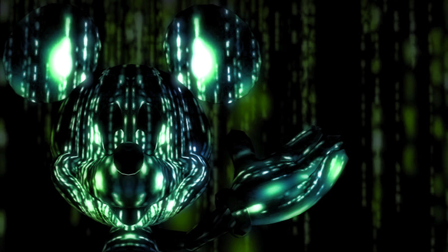 Matrix Mickey by ItsTheVioletQueen on DeviantArt