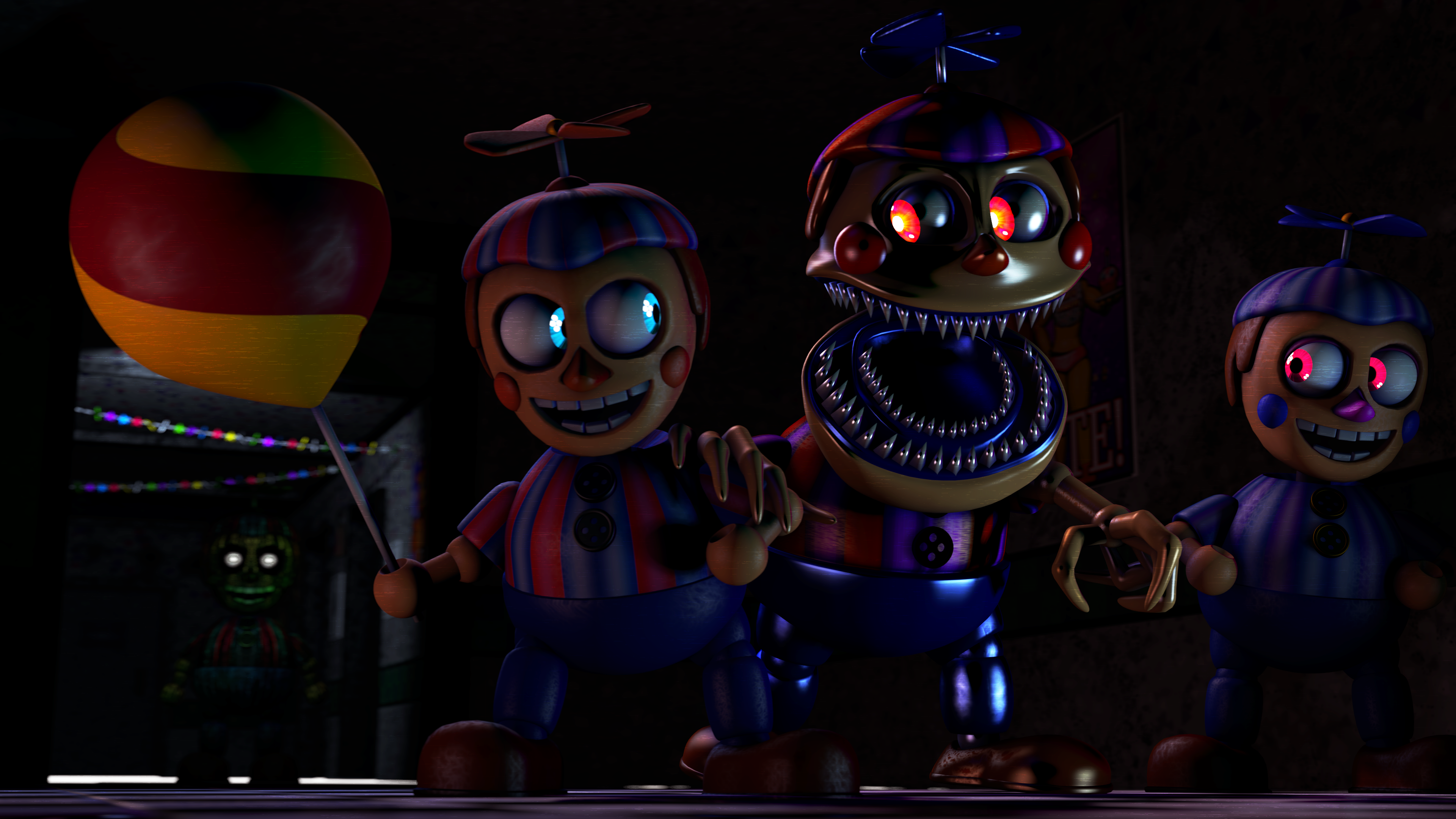 BB Balloon Boy FNAF 2 - Who is your favourite animatronic