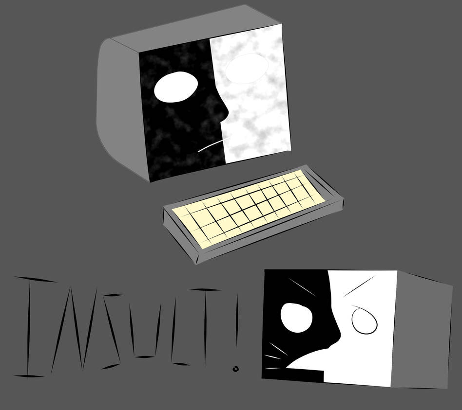 computery guy by ItsTheVioletQueen on DeviantArt