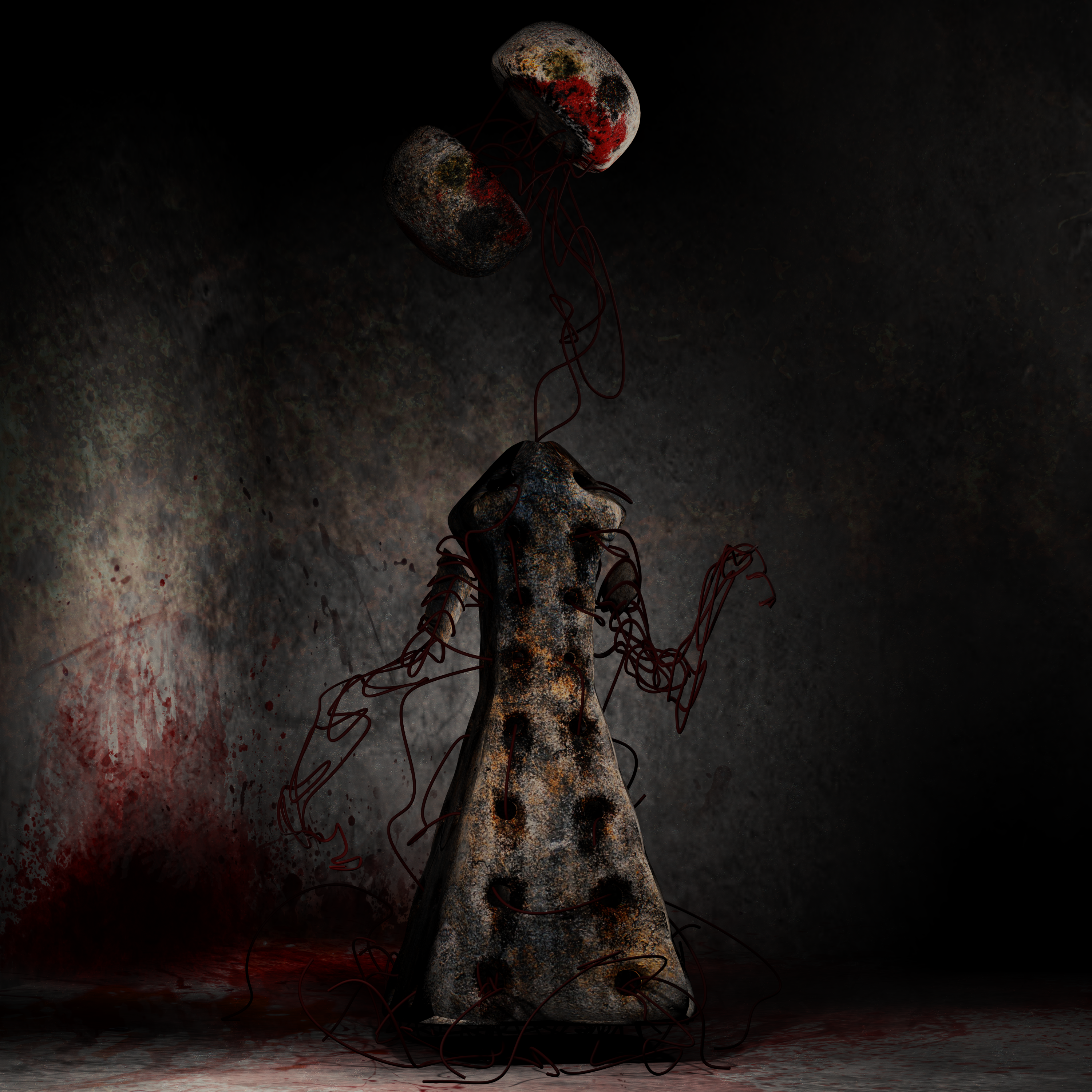 SCP-173 Original Pose by ItsTheVioletQueen on DeviantArt