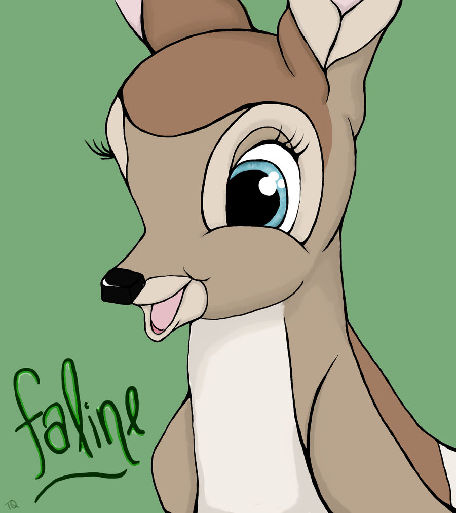 Faline Drawing Fan Art- Faline by TheQuiddity on DeviantArt