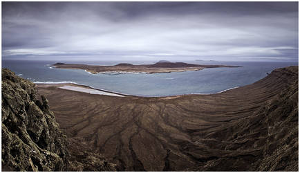 Lanzarote-View of La Graciosa