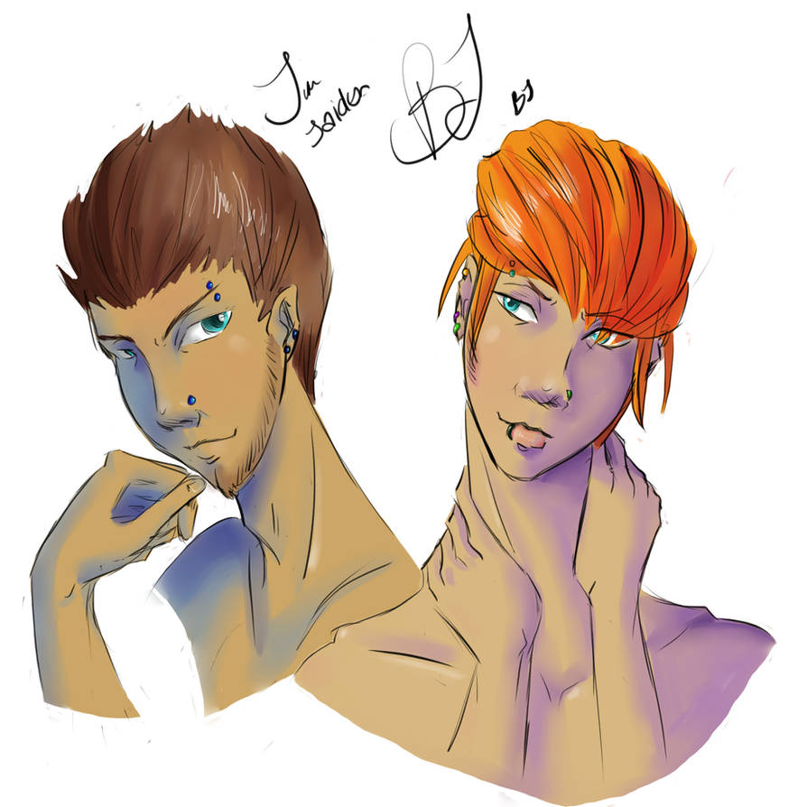 The Davis Twins by darkabyssinian on DeviantArt