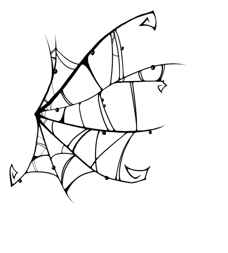 Tattoo Design Spiderweb By Darkabyssinian On DeviantArt
