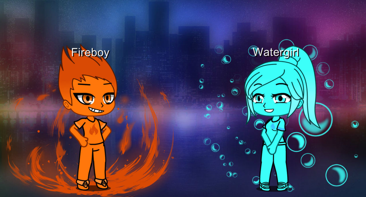 Fireboy and watergirl [ Gacha life version ]