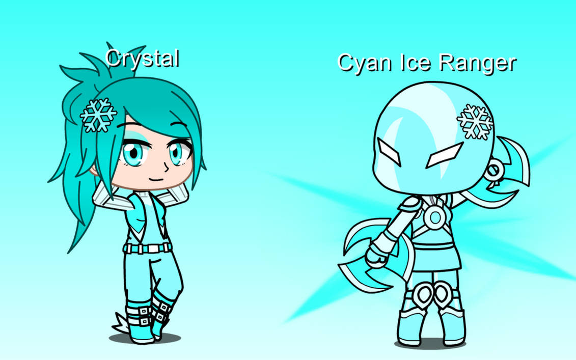 Crystal/Cyan Ice Ranger by Sharky-Productions on DeviantArt