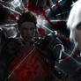 DA2 - Fenris X Hawke Wallpaper