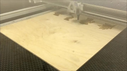 Laser Engraver Production : 32x speed