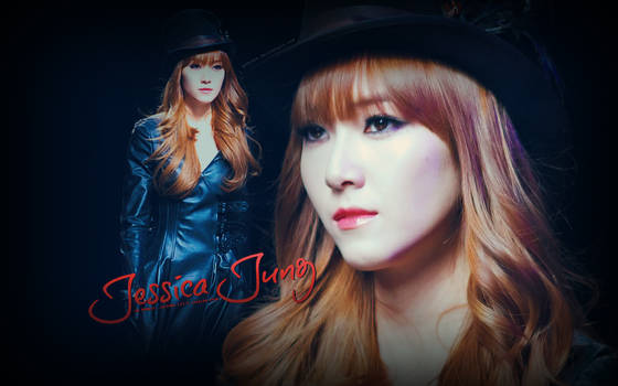 Jessica on Runway Wallpaper v1
