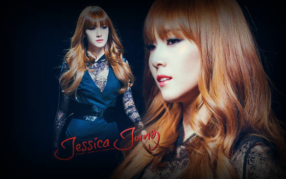 Jessica on Runway Wallpaper v2