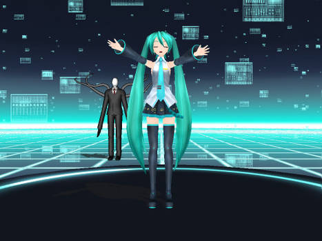 MMD - The intense surprise behind Hatsune Miku