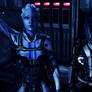 Liara T'Soni and Tali'Zorah vas Normandy