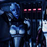 Liara T'Soni and Ashley Williams