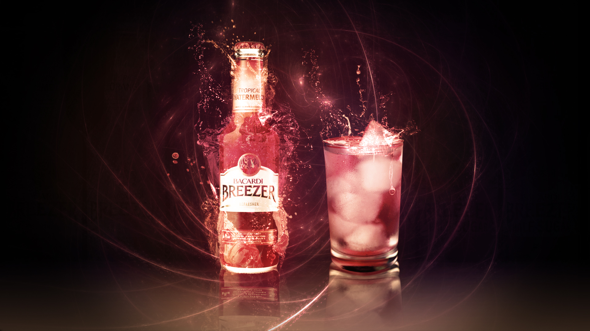 Bacardi Breezer ad