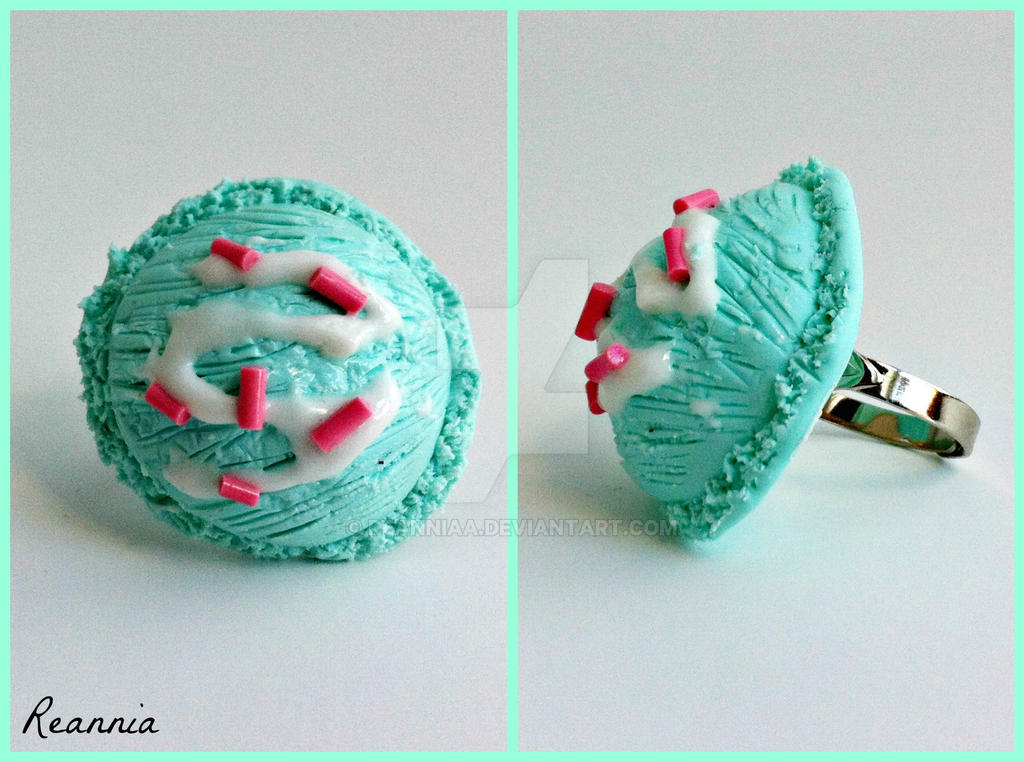 Mint Icecream Scoop Ring by Reanniaa on DeviantArt