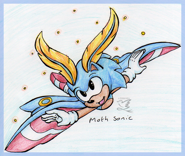 Sonic the hedge... moth?