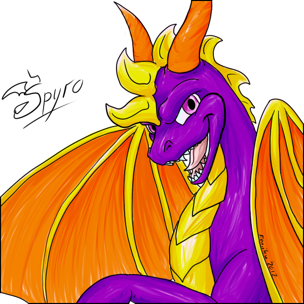 Spyro smile