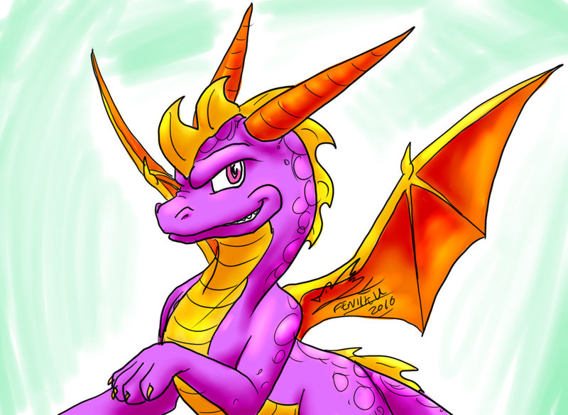 Spyrooooooooooo by Feniiku