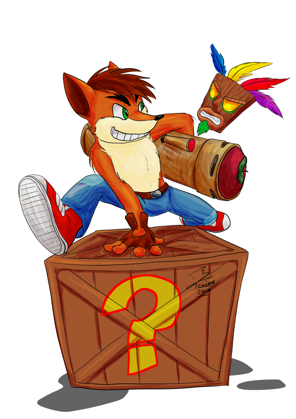 what kind of bandicoot is this anyway by Feniiku