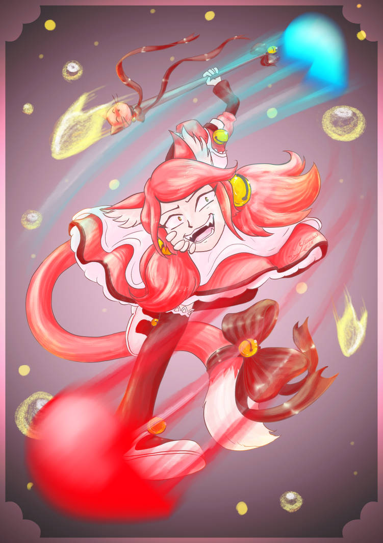 Mad Mew Mew .with speedpaint video. by Feniiku