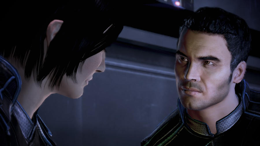 Kaidan Alenko - Mass Effect 3, Shepard's Couch