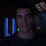 Kaidan Alenko in Shepard's Quarters2 - Mass Effect