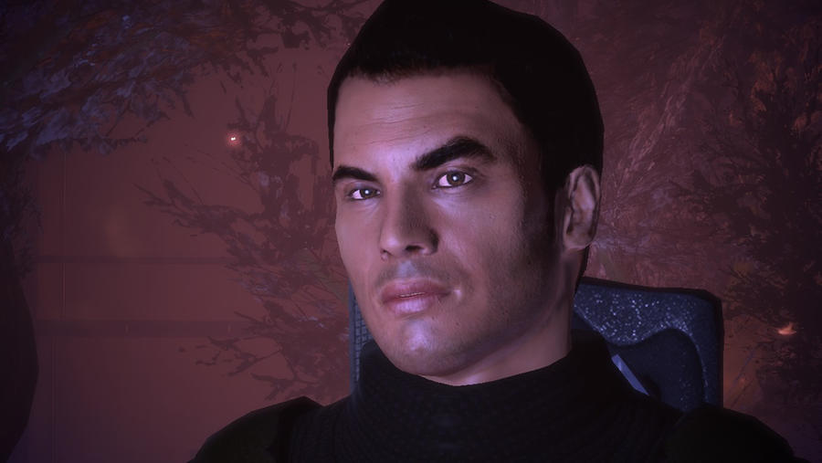 Kaidan Alenko on the Citadel - Mass Effect