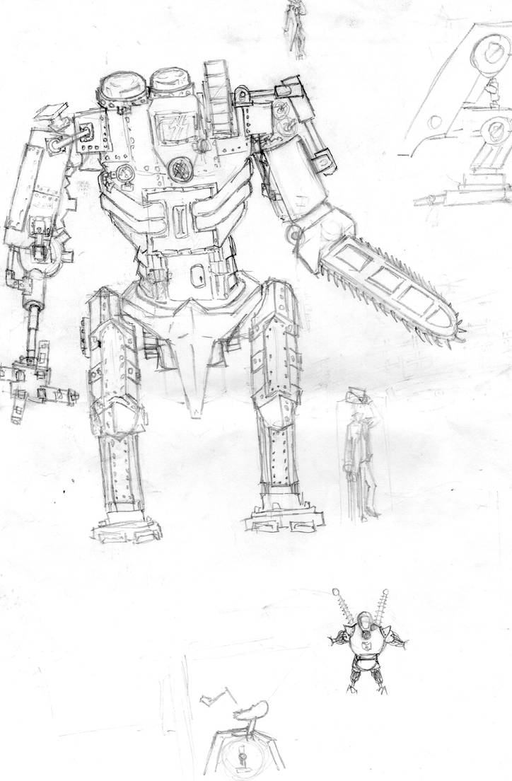 Steam Mech by Mirrormagic on DeviantArt