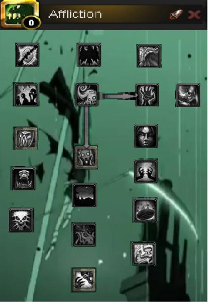 Affliction Skill tree edit by TheW0lfen on DeviantArt