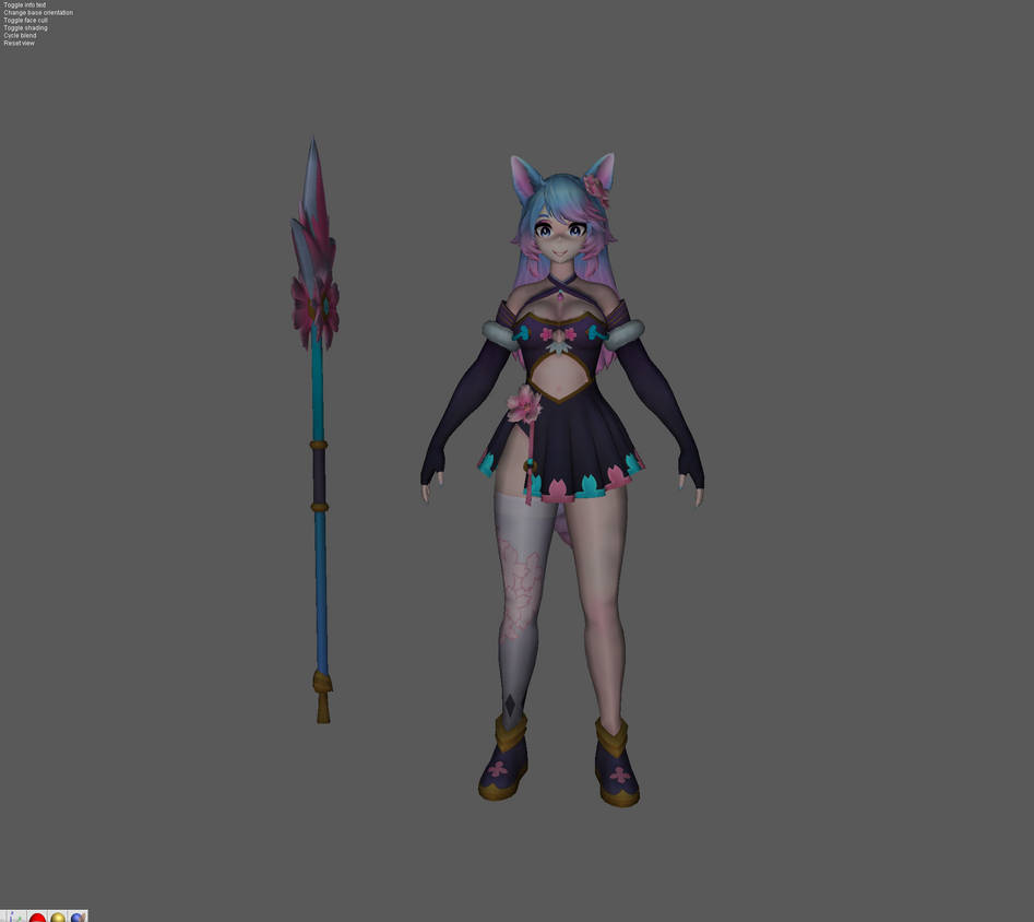 Silvervale Model Silvervale from Smite by Gray4201 on DeviantArt