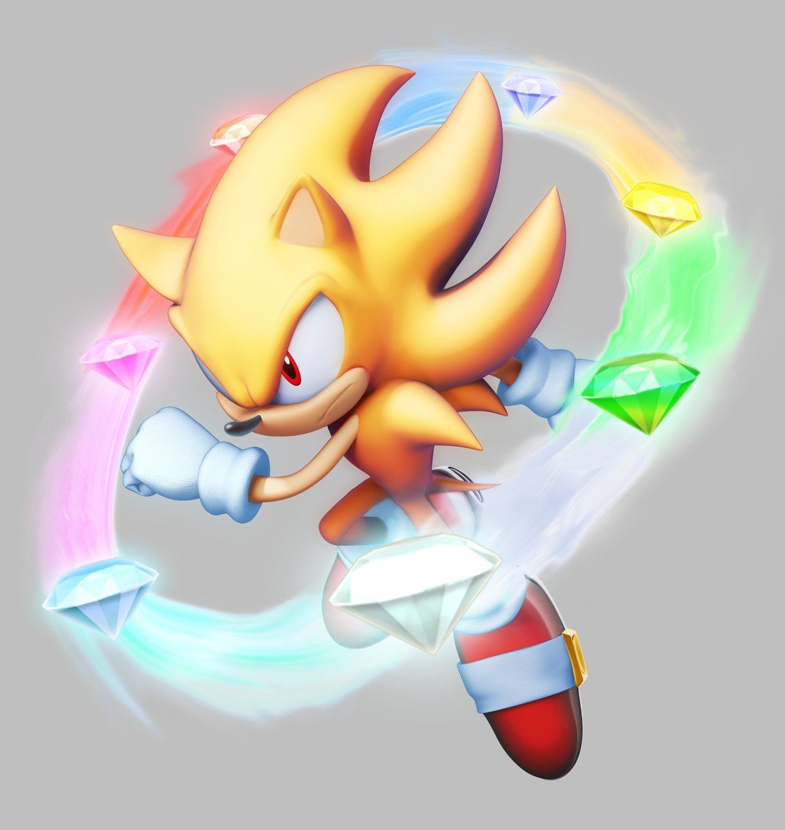 Super Sonic  Sonic unleashed, Sonic, Sonic the hedgehog