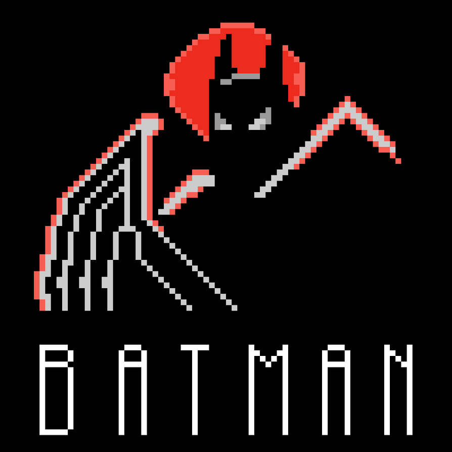 Batman 8 Bit Animation 8bit Batman by Cybersushirt on DeviantArt