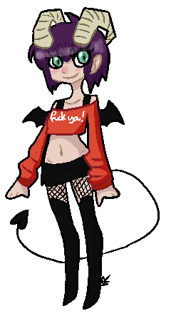 Demon Girl Adoptable CLOSED