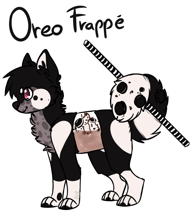 Oreo Frappe Dogtail CLOSED