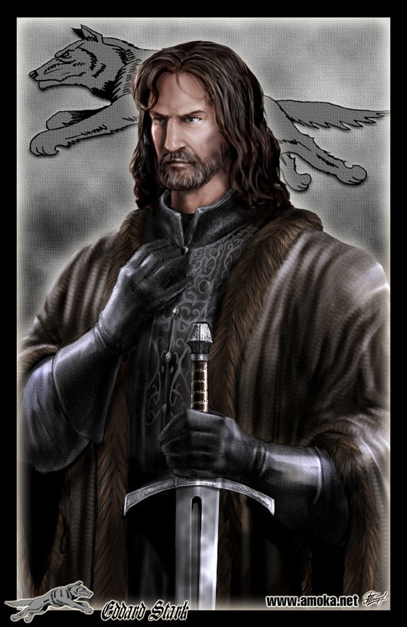 Eddard Stark holding Ice by Amok by Xtreme1992 on DeviantArt