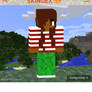My girlfriend Christmas skin made my me
