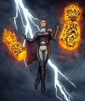 Telekinetic Superhero