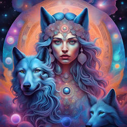 she dance with wolves