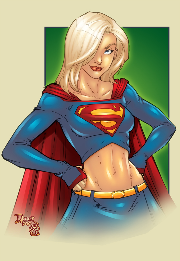 Supergirl by Daggerpoint