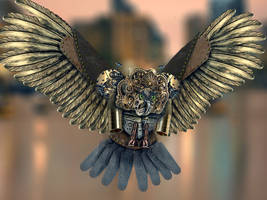 Steampunk Owl